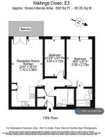 Floorplan (650sq Ft Or 60msq)
