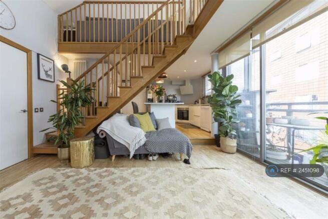 Downstairs Living Room & Kitchen
