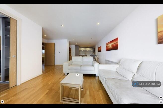 Living Room With Diner And Kitchen At Back