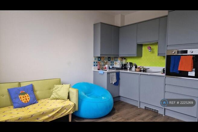 Spacious Living Room With /Kitchen