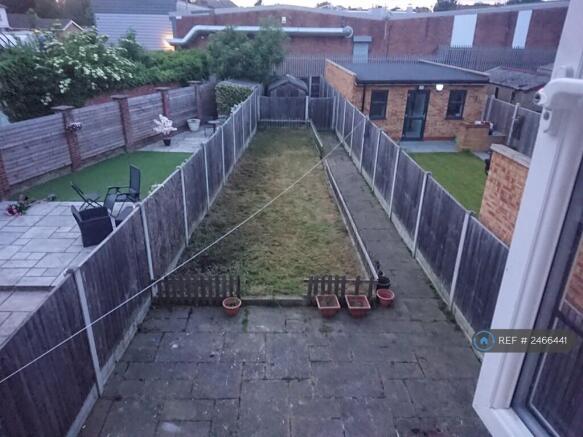 Garden From Upstairs Bedroom