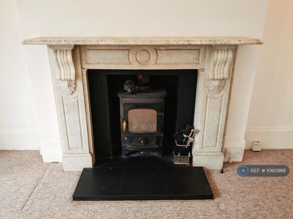 Living Room Working Wood Burner