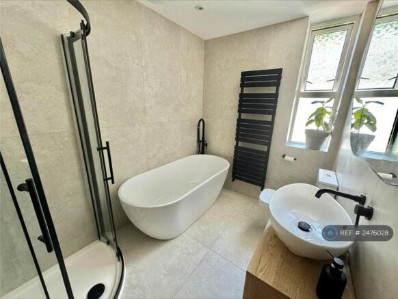 Bathroom With Bath & Shower