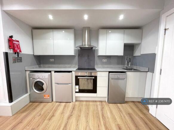 Modern Kitchen With Dishwasher 