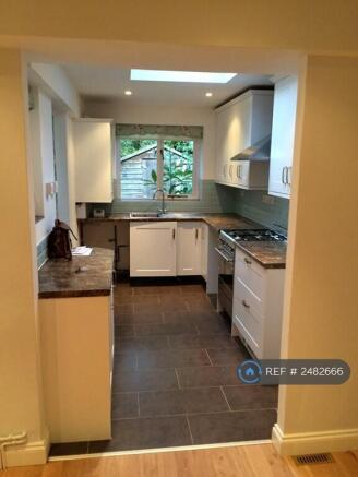 Kitchen From Dining Area