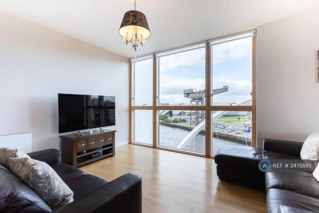 Views From The Sitting Roon Over The River Clyde