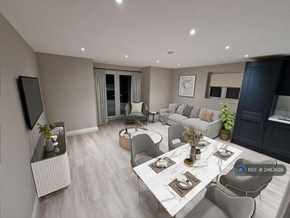 Kitchen Living Room 
