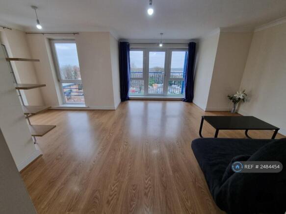 Spacious Living Room With Large Balcony
