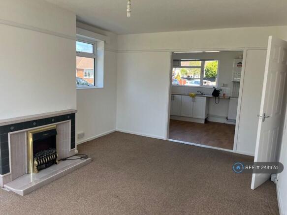 Lounge Opening Onto The Kitchen