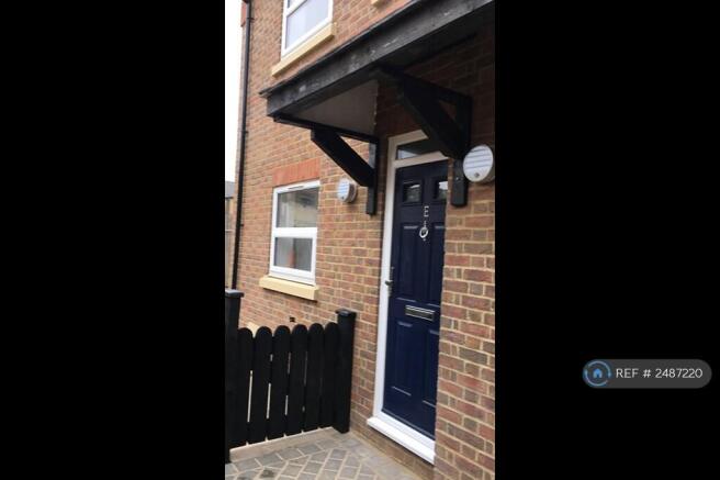 Front Door To The Property