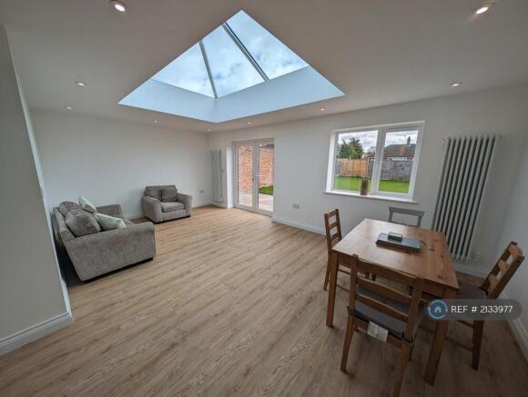 Open Plan Living And Dining Room