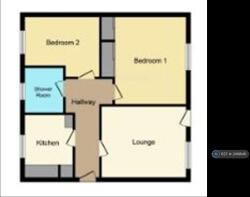 Floorplan (764 Sq Ft / 71 Sq m)