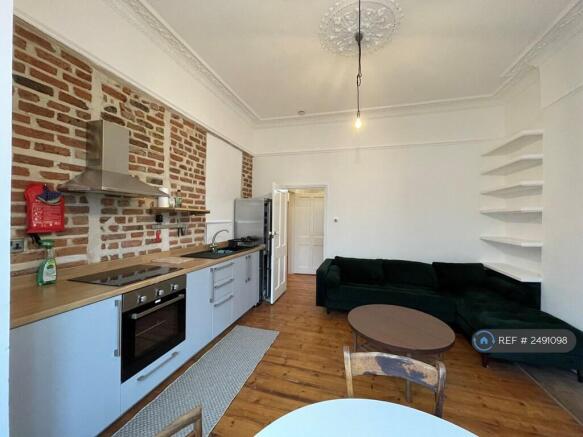 Open Plan Kitchen And Living Room