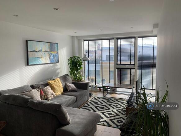 Living Room With Balcony View