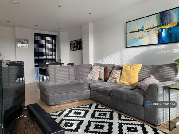 Living Room With Dining Table View