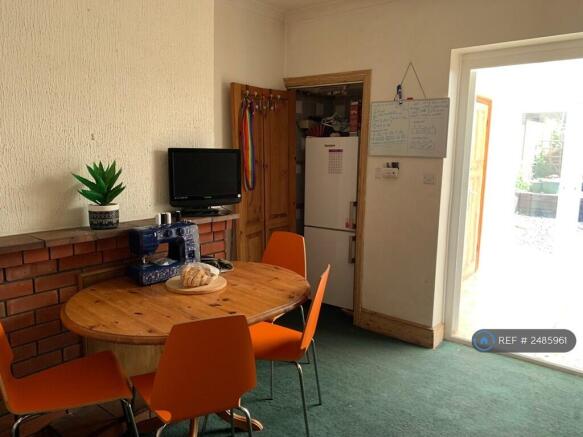 Living Room With View Of Conservatory