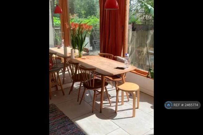 Dining Table Overlooking Garden