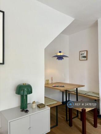 Dining Area Within The Living Room