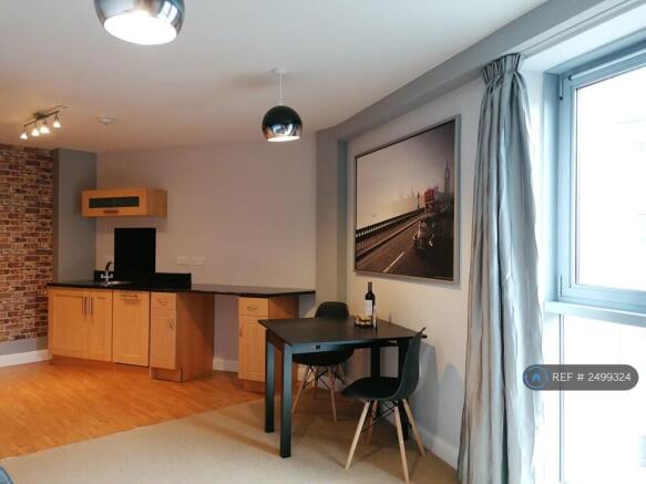 Living Room & Open Plan Kitchen