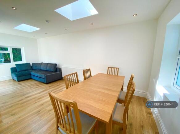 Open Plan Dining Room + Living Room