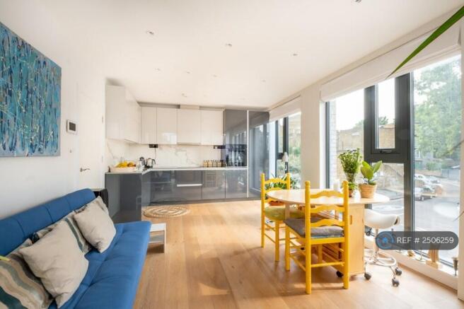 Living Room And Kitchen