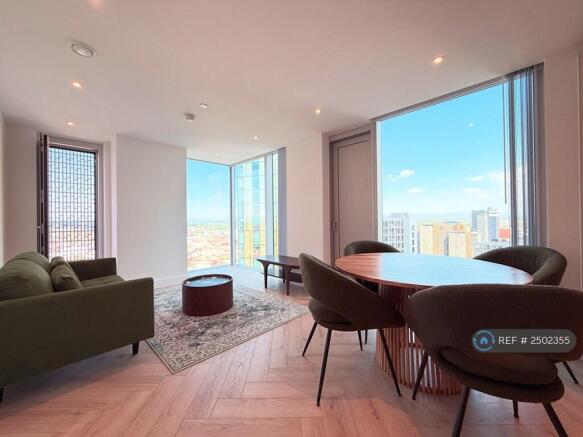 Living Room With River View And City View