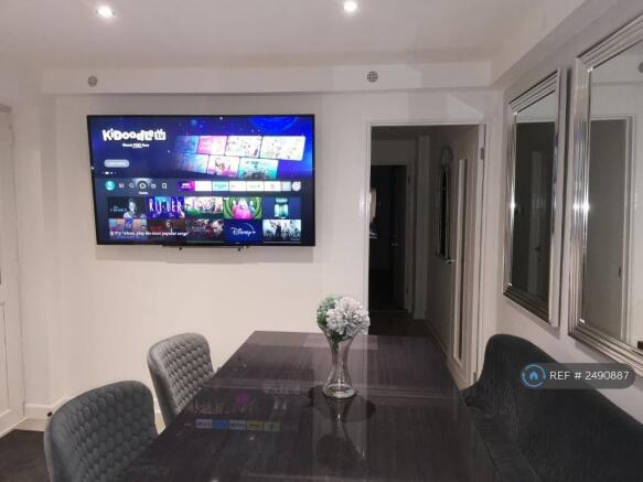 Dinning Table, Tv And Seating