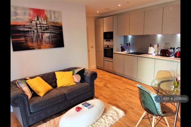 Living Room And Kitchen