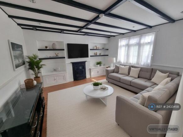 Sitting Room - Virtually Staged