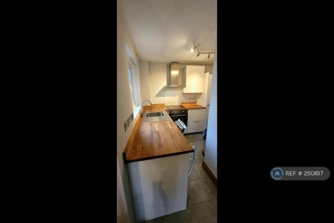 Kitchen From Living Area