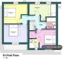 First Floor Bedrooms 3, 4, 5 And 6
