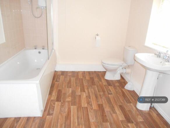 White Bathroom&Electric Shower