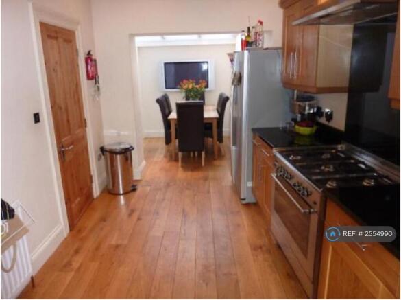 Huge Breakfast Kitchen With 55" Smart