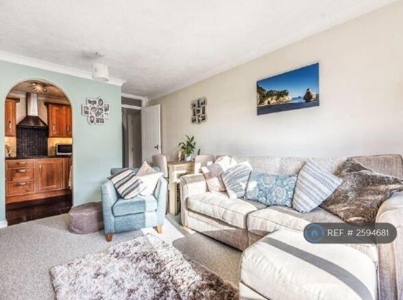 Lounge/Diner With Archway To Kitchen