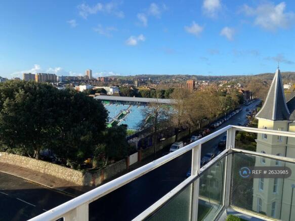 Balcony View Of Tennis