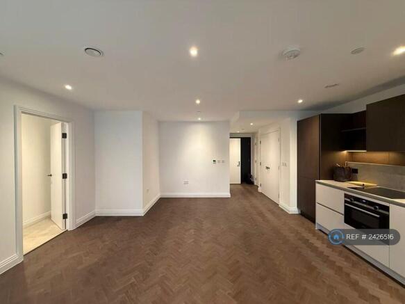 Living And Open Kitchen