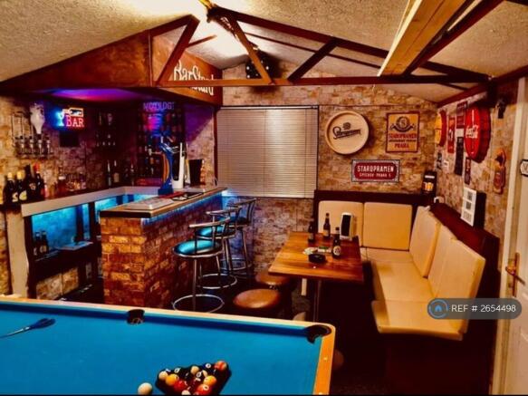 Your Own Bar/Games Room For 26/27