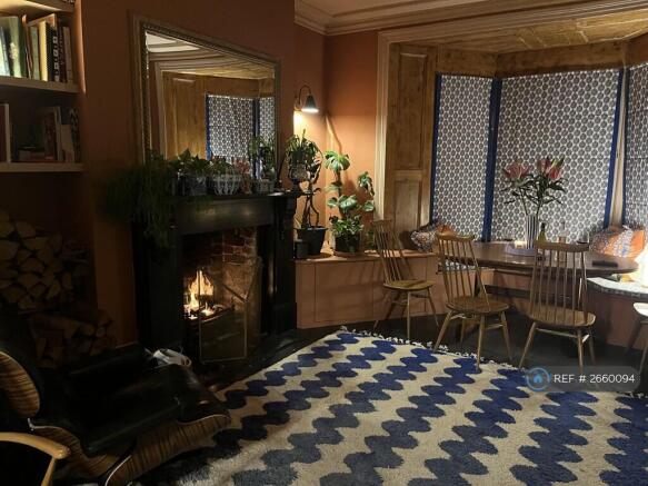 Front Room And Fire Place