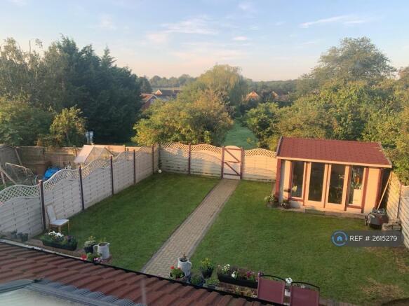 Back Garden Opening To Children's Park