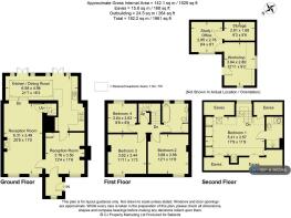 Floorplan @ No. 2 Folly Cottages