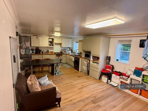 Living Room Open Kitchen