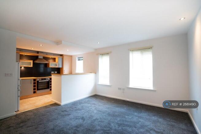 Lounge Showing Kitchen