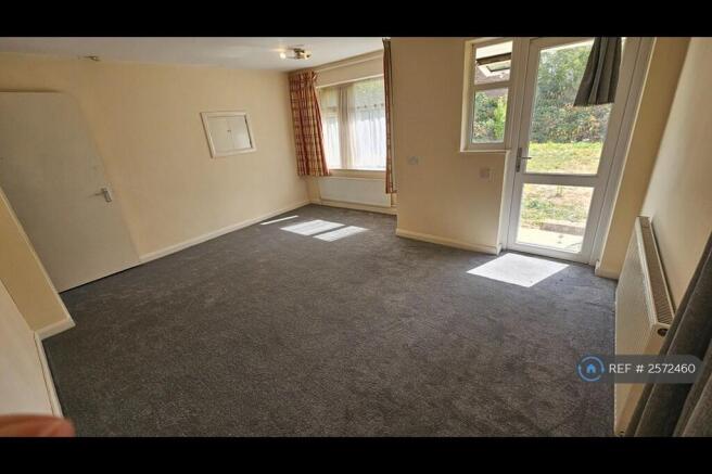 Living Room With Garden Door