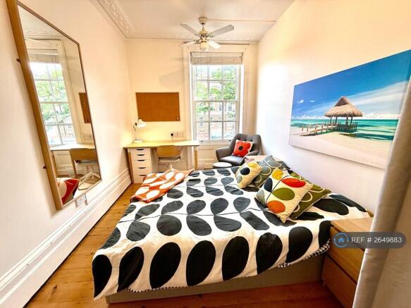 Room 1 Lovely Sash Windows Over Acacia Trees