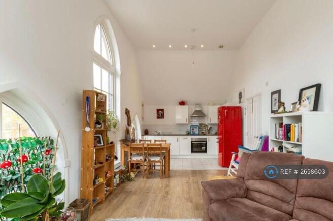 Open Space With Dining & Kitchen