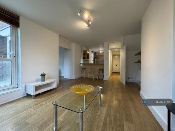 Living Room With Open Kitchen 