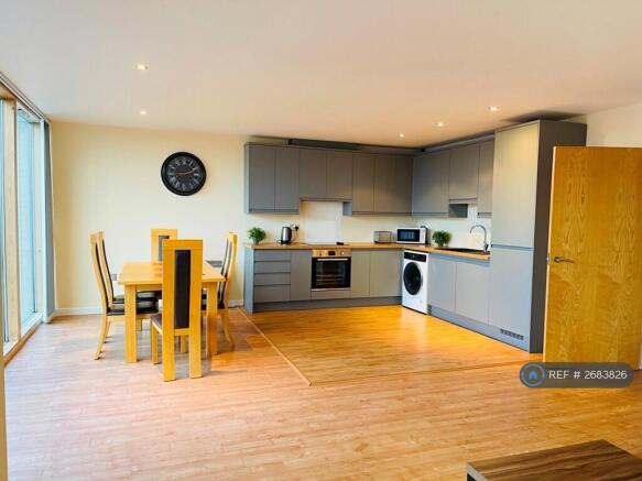 Massive Open Kitchen And Dining Area