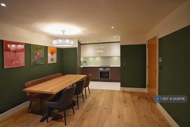 Open Plan Living Space Towards Kitchen