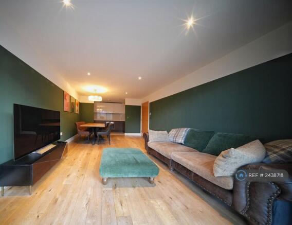 Open Plan Living Space From Balcony