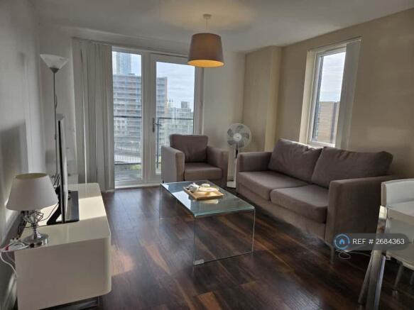 Open Kitchen Dining & Living Room